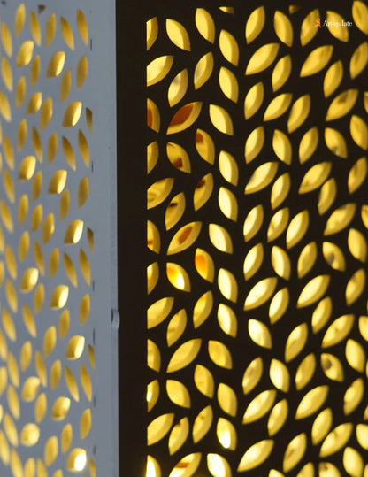 Wooden Table Lamp - Forest Floor