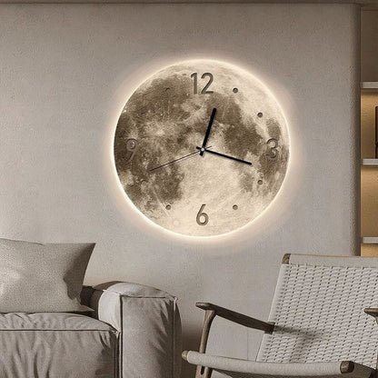 Italian Moon Wall Clock