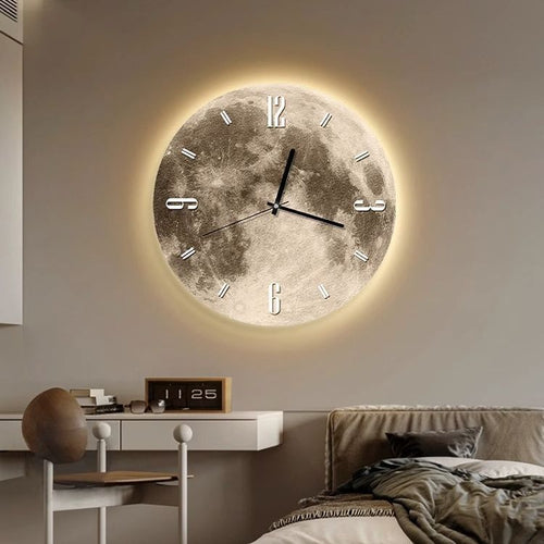 Italian Moon Wall Clock