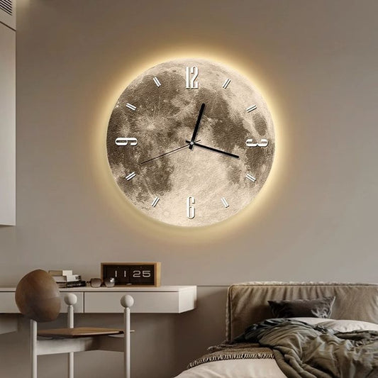 Italian Moon Wall Clock