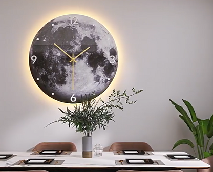 Italian Moon Wall Clock